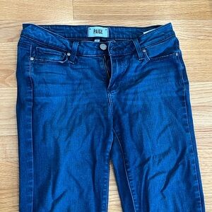 Paige size 28 skinny jeans